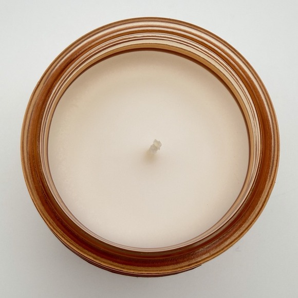 World Market‎ Apothecary Coconut Milk Mango Scented Candle Amber Jar 2.29oz - Picture 8 of 10